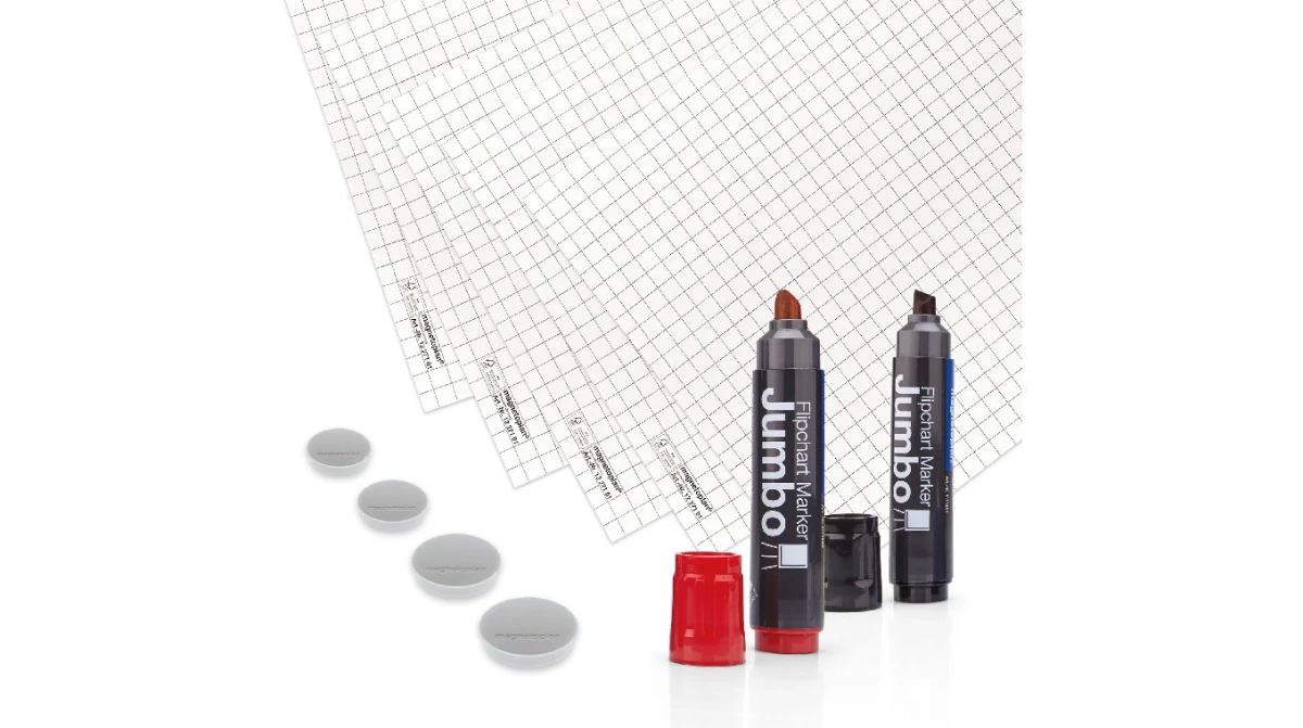 MAGNETOPLAN Flipchart Starter Kit