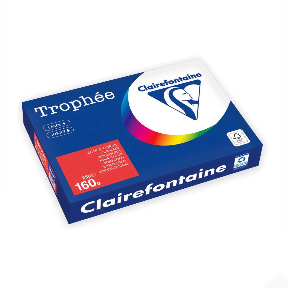 CLAIREFONTAINE Kopierpapier Trophée Intensiv A3, 160 g/m², 250 Blatt