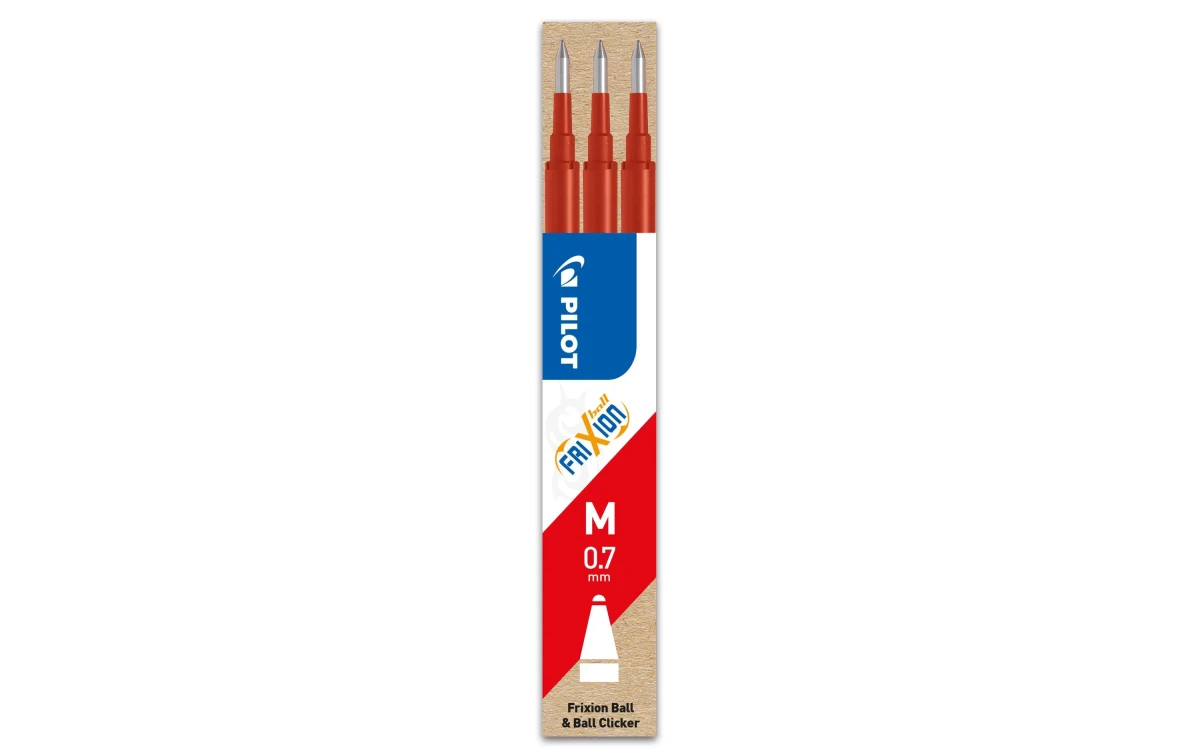 Pilot Patrone Frixion Refill 3 Stück, Blau