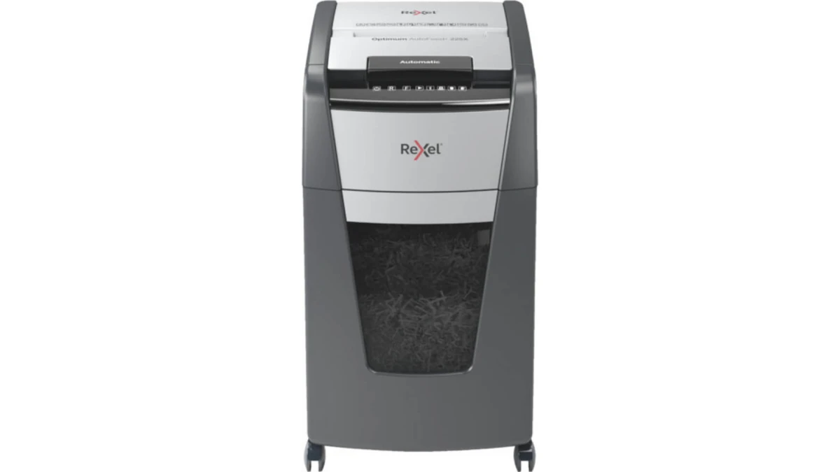 REXEL Aktenvernichter Optimum AutoFeed+ 225X 60lt