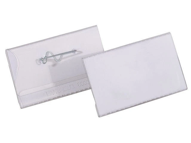 DURABLE Namensschild aus Hartfolie 40 x 75mm