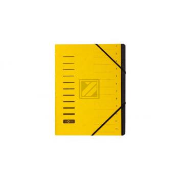 PAGNA Ordnungsmappe 40059-05 gelb 12-teilig