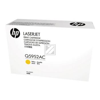 HP Toner-Kartusche Contract (nur für Vertragskunden) gelb (Q5952AC, 643AC)