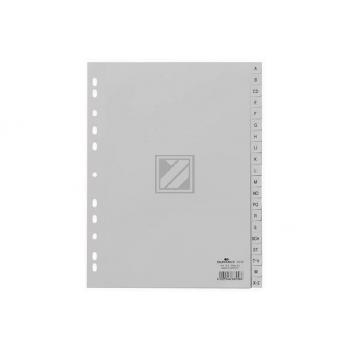 DURABLE Register PP grau A4 6510-10 20-teilig, A-Z
