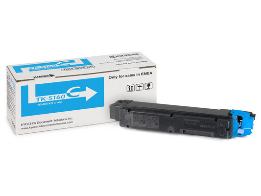 KYOCERA TK-5160C Toner Cyan for 12.000 pages incl. Waste 1T02NTCNL0
