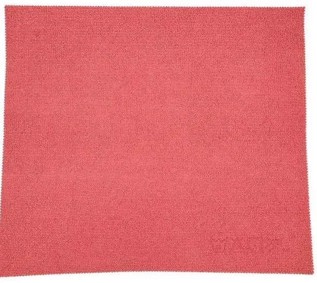 Microfasertuch "Briliant" rot, 35 x 40 cm, 370 g/m², Pack à 10 Stück