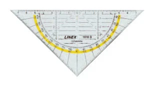 LINEX Geometriedreieck 14cm