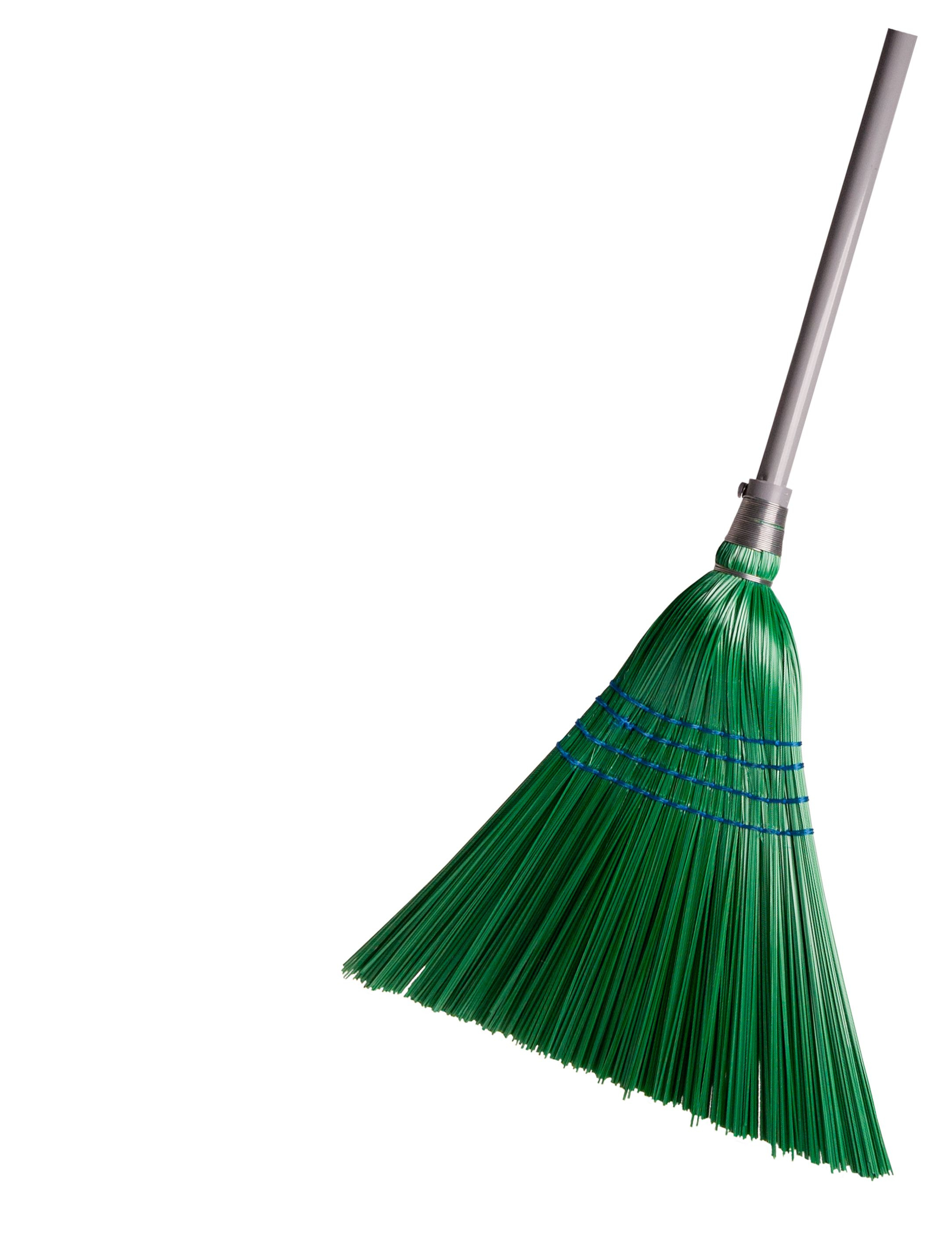 Kunststoff-Reisbesen "Classic" | Metallstiel anthrazit | inkl. Softgrip | Besatz: extra robuster PET Kunststoff