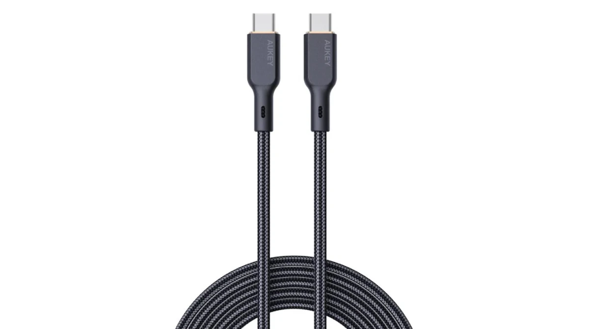 AUKEY USB-C zu USB-C Kabel 1.8 m, Nylon Kevlar