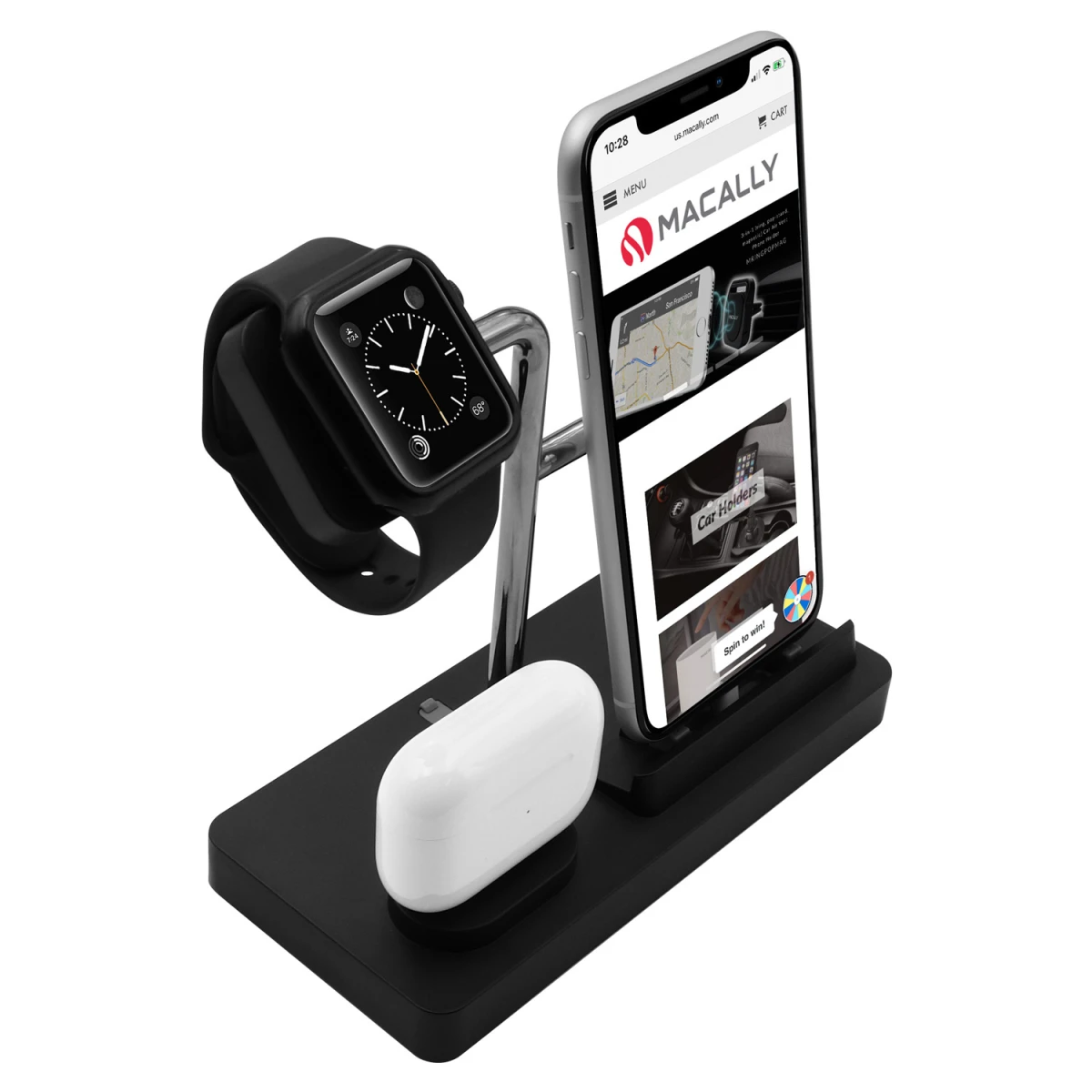 MACALLY MWATCHSTAND3 Ladeständer