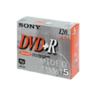 Sony 5-Pack 4.7GB DVD+R