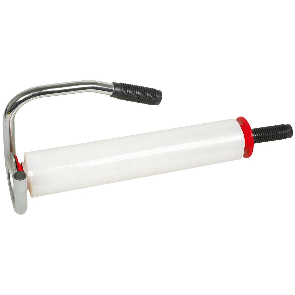 Metallabroller für Handstretchfolie, verchromt