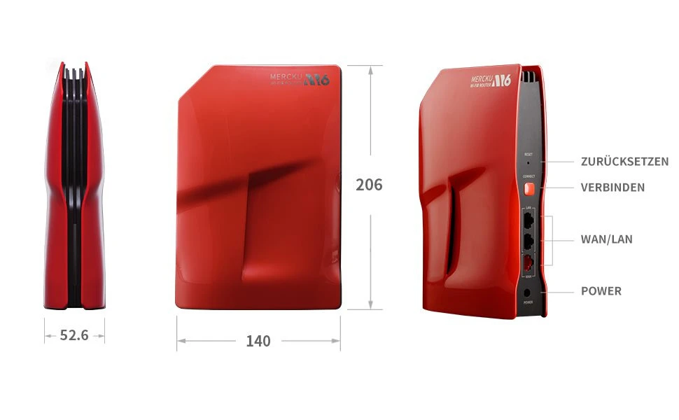 Mercku M6 Wireless Dual-Band Mesh Router