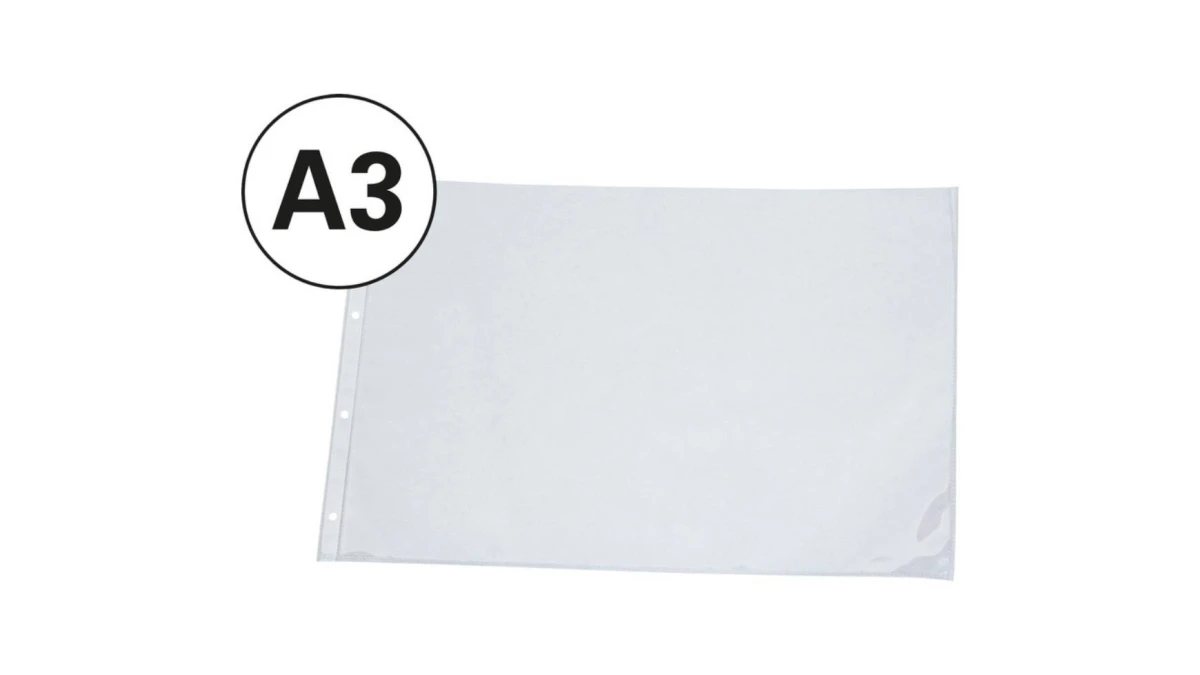 Q-CONNECT Zeigetaschen A3 quer 80my