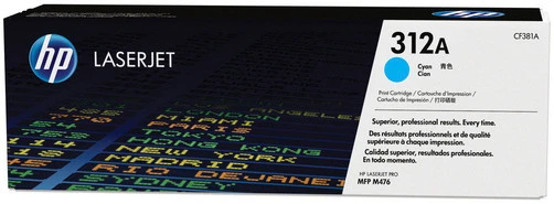 HP Toner-Modul 312A cyan