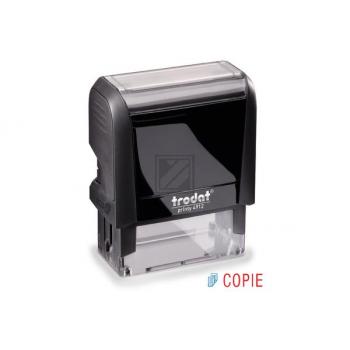 TRODAT Stempel Copie 4912OFFIC blau/rot