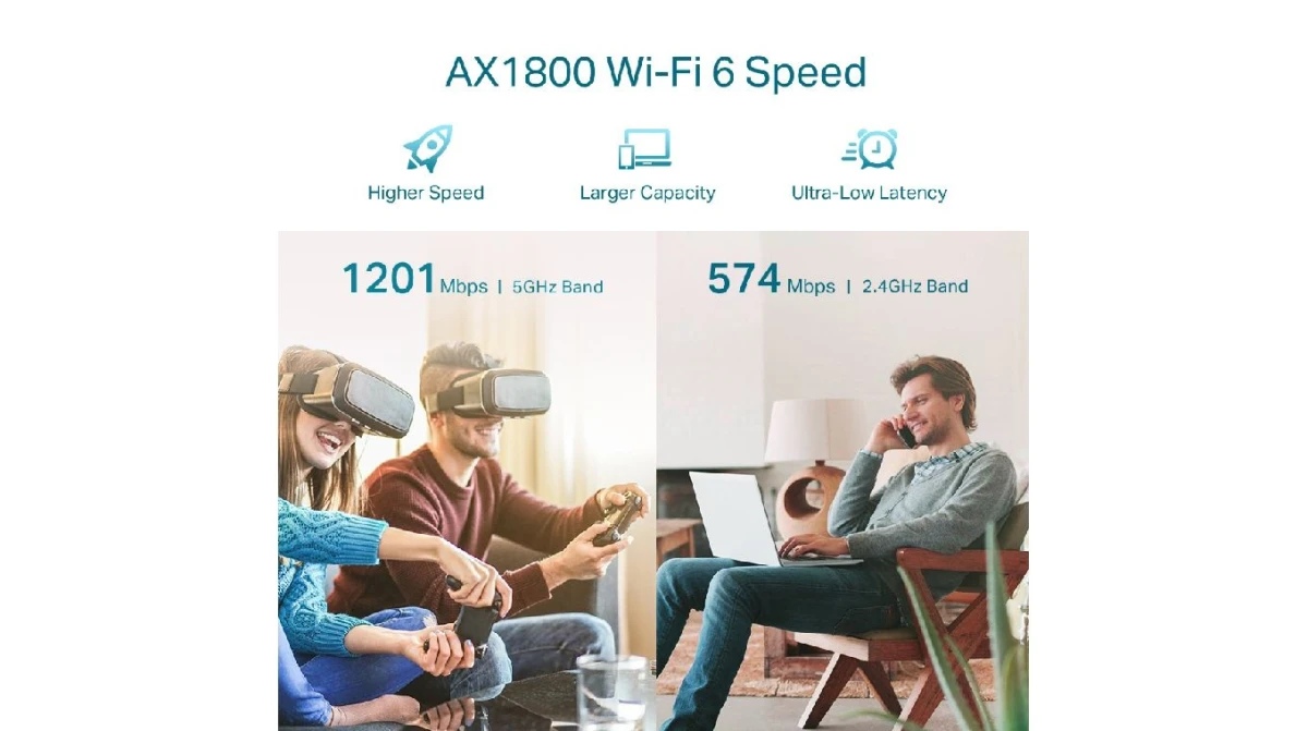 TP-LINK RE605X AX1800 DualBand WLAN-Repeater