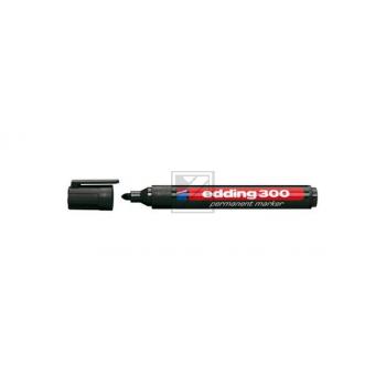 EDDING Permanent Marker 300 1,5-3mm 300-1 schwarz