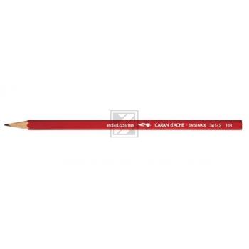 CARAN d'A Schulbleistift Edelweiss HB 341.272 rot