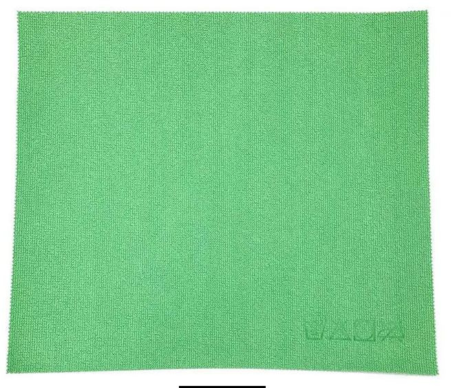 Microfasertuch "Briliant" grün, 35 x 40 cm, 370 gr / m2, Pack à 10 Stück