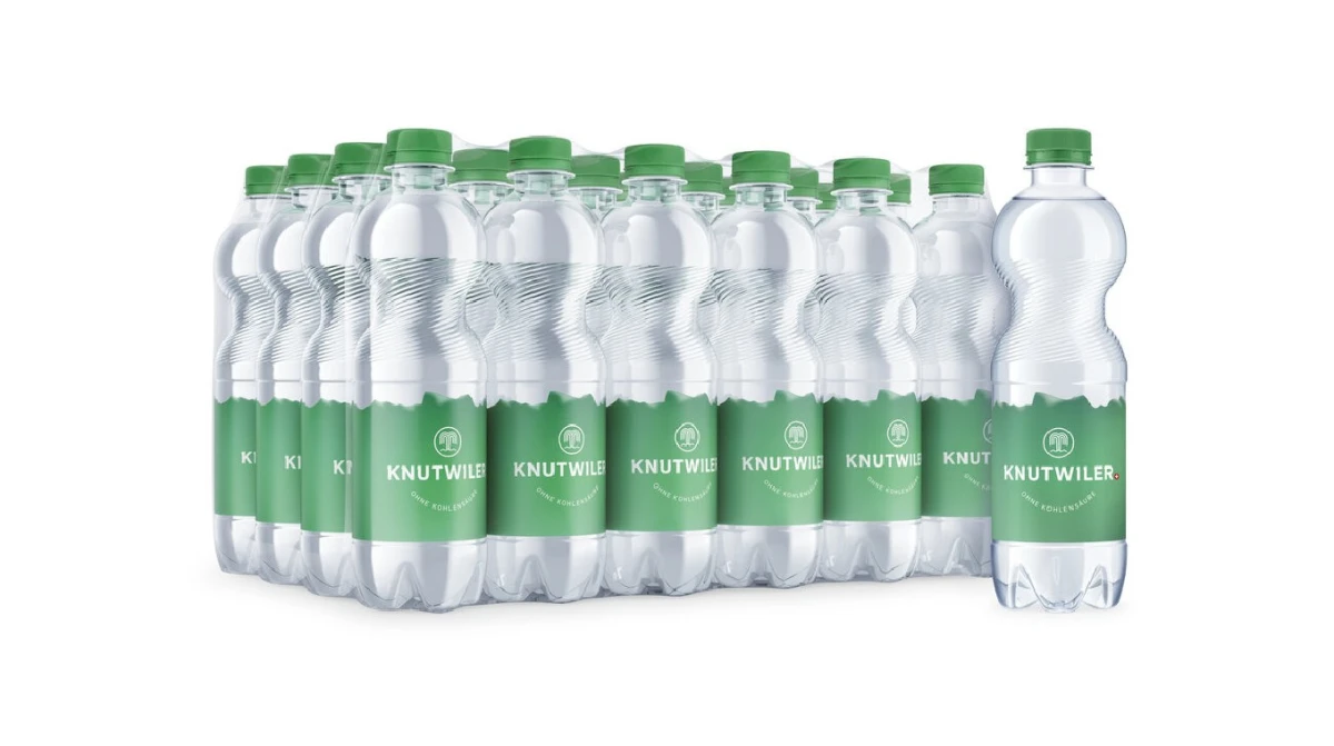 KNUTWILER Mineralwasser ohne Kohlensäure 24 x 500 ml