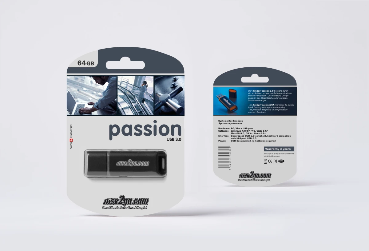 USB Stick Disk2go passion 3.0, 64GB