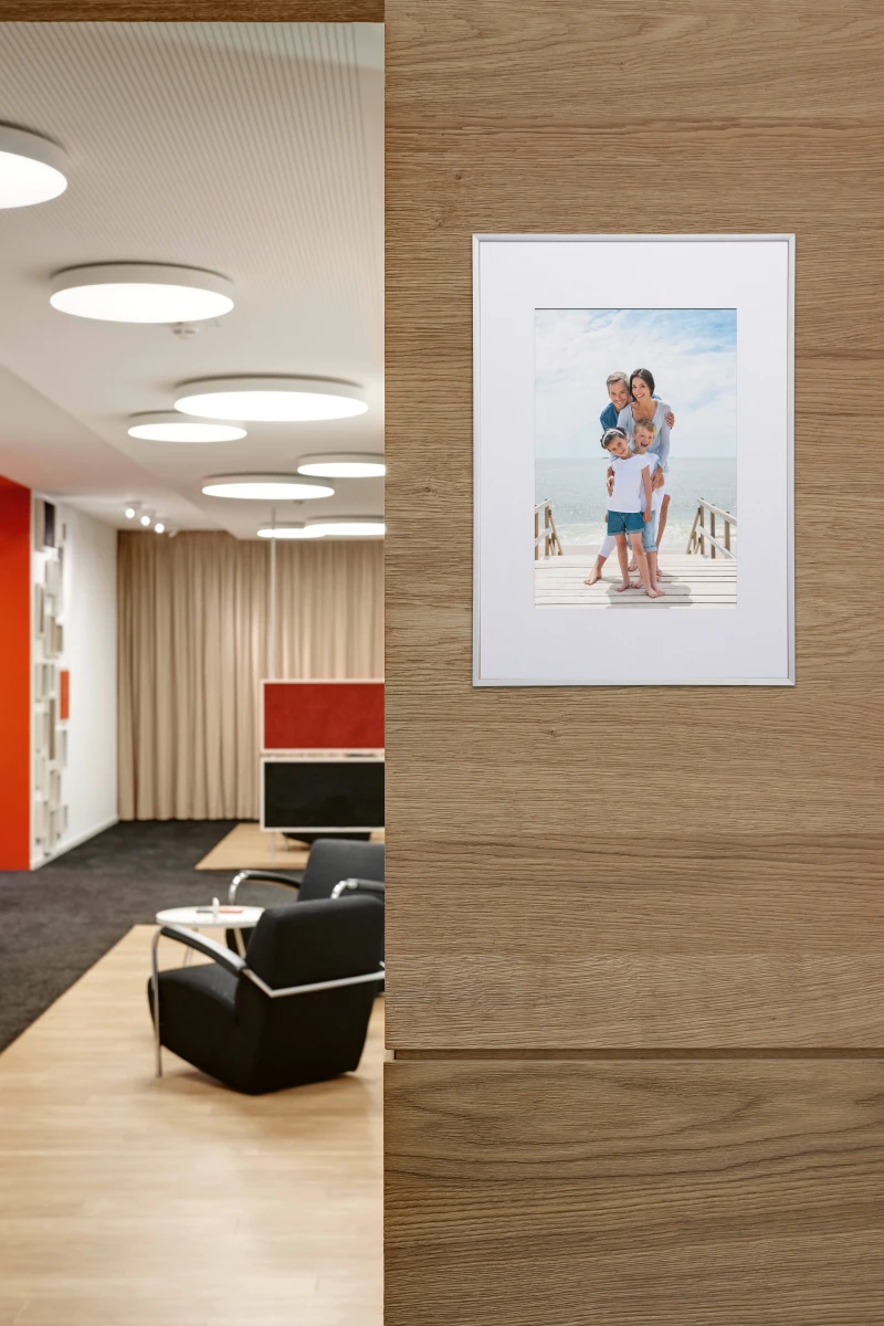 MAUL Bilderrahmen Aluminium 30 x 40 cm