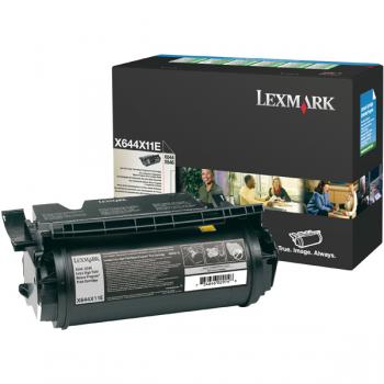 Lexmark Toner-Kartusche Prebate schwarz HC plus (X644X11E)