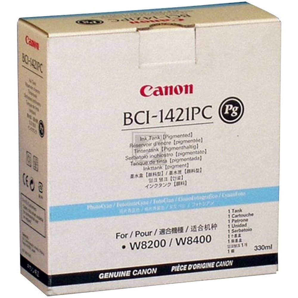 Canon Tintenpatrone photo cyan (8371A001, BCI-1421PC)