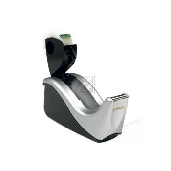 SCOTCH Tischabroller silber/schwarz C60-ST inkl.1 Rol.Magic 810 19mmx33m