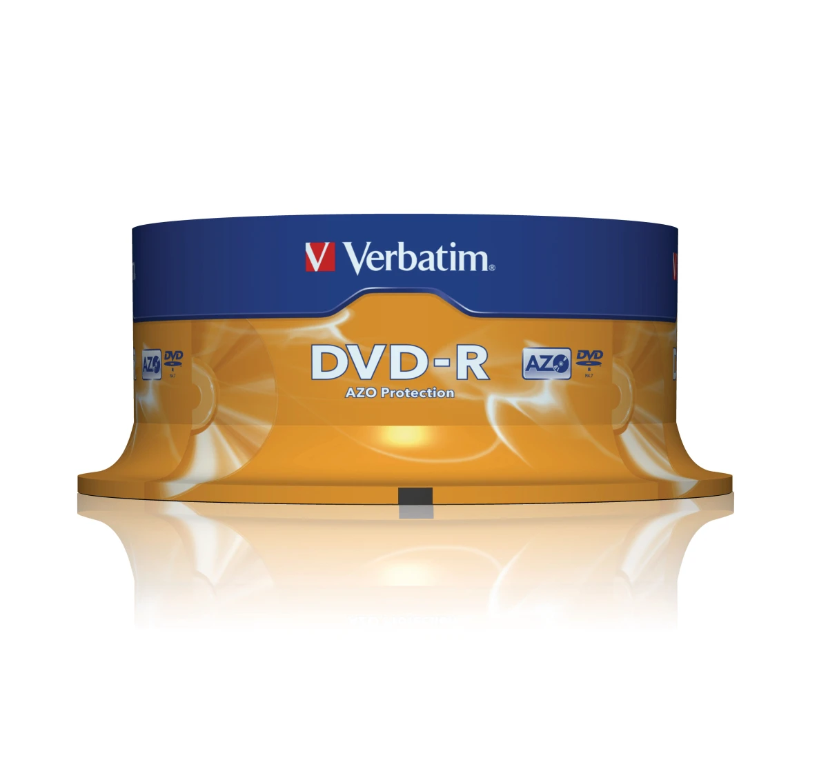 Verbatim 25-er Spindel DVD-R AZO 16x Speed - 4.7GB