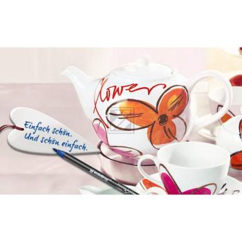 EDDING Porzellanmarker 4200 1-4mm 4200-E6 6 Warm Colours