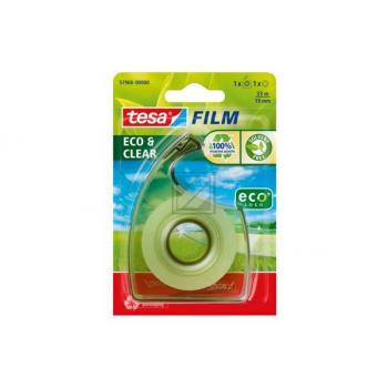 TESA Handabroller EasyCut Blister 57968-00 grün, inkl. 1 Rolle 19mmx33m