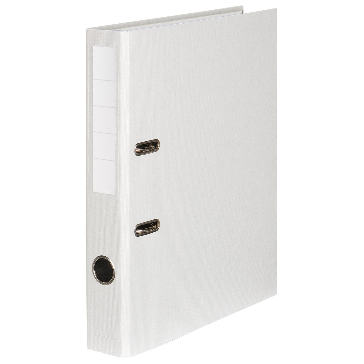 Color-Ordner mit 4 cm Rückenbreite, weiss