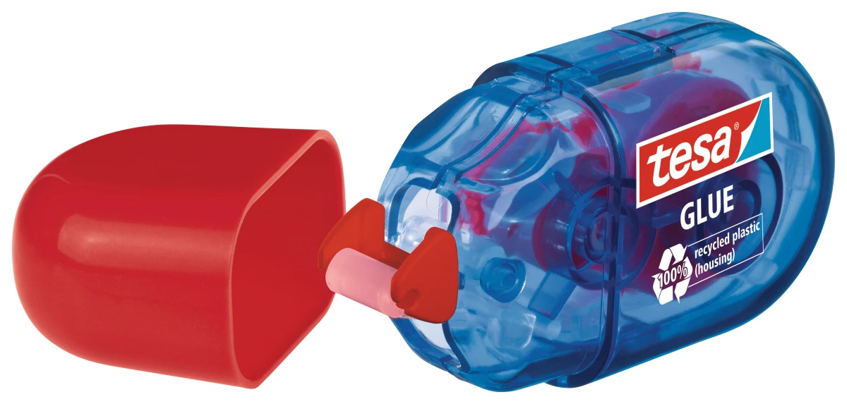 TESA Mini Kleberoller 6 m x 5 mm - 2er Pack