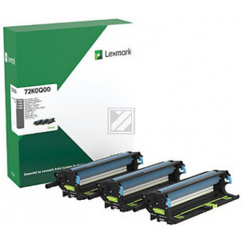 Lexmark Entwickler/Trommel 3 x schwarz (72K0Q00)