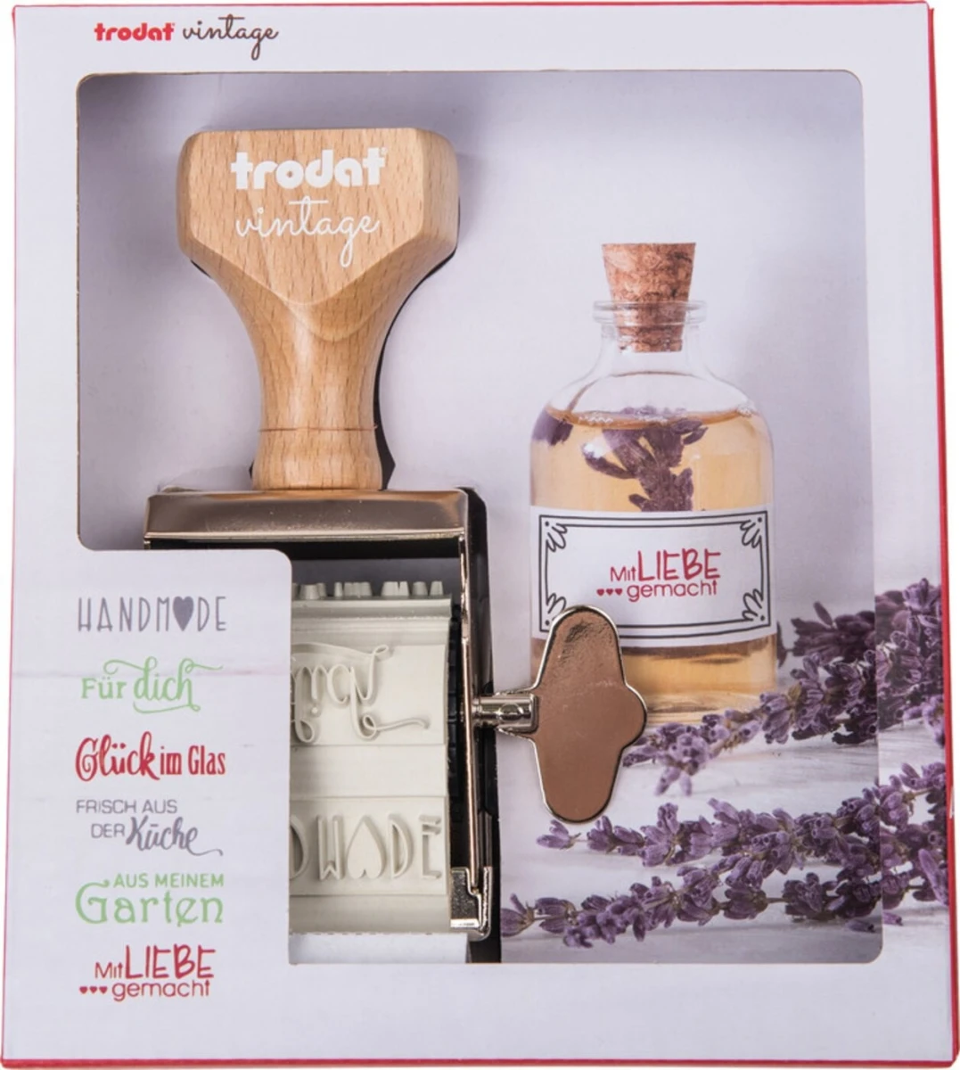 TRODAT Vintage Stempel "Selbstgemachtes"