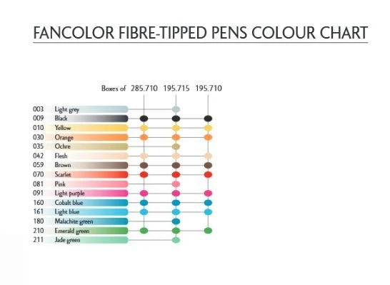 CARAN D'ACHE Fasermalstift Fancolor Maxi