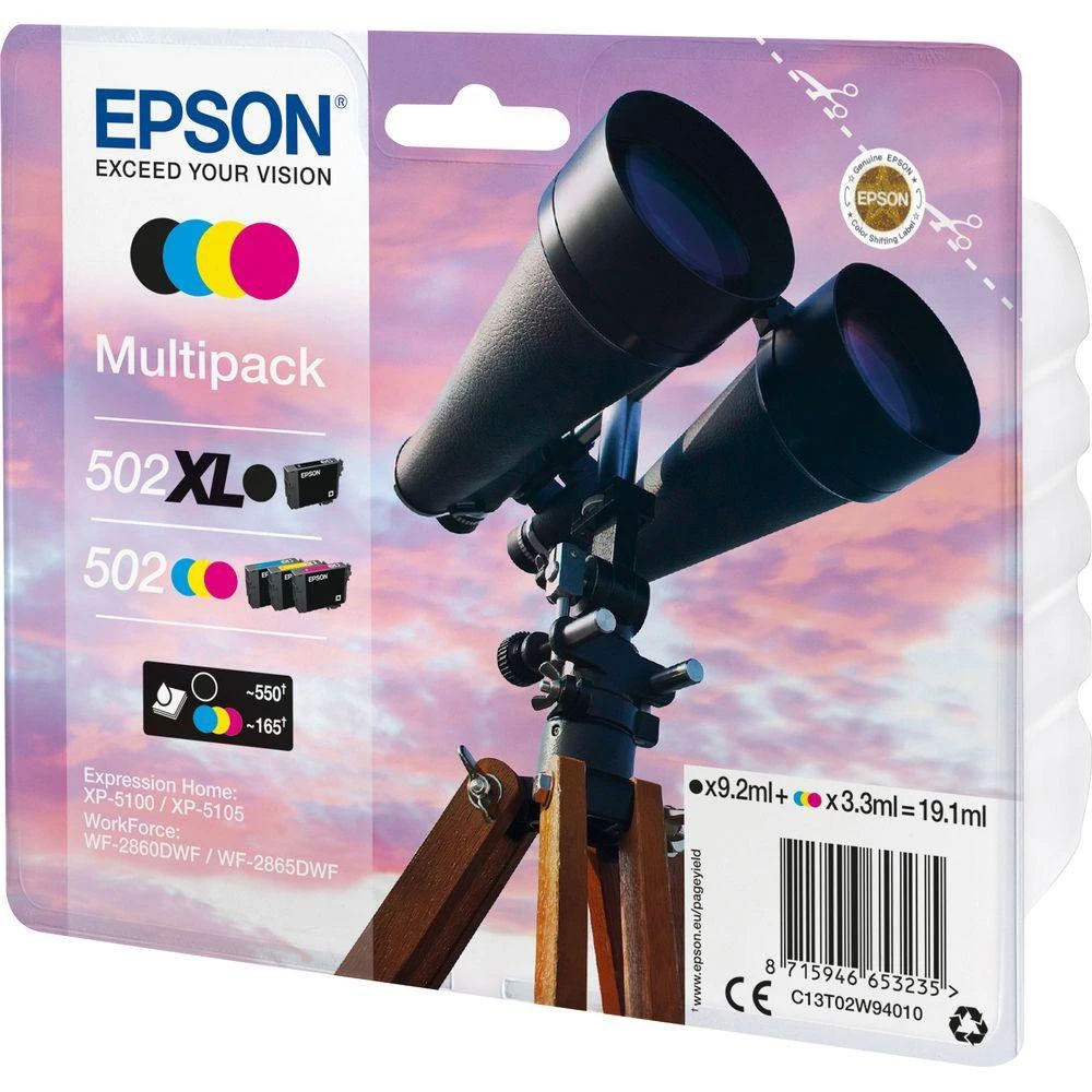 EPSON Multipack Tinte XL/Std. BK/CMY