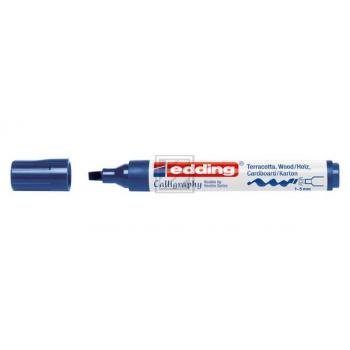 EDDING Permanent Marker 1455 5mm 1455-17 blau