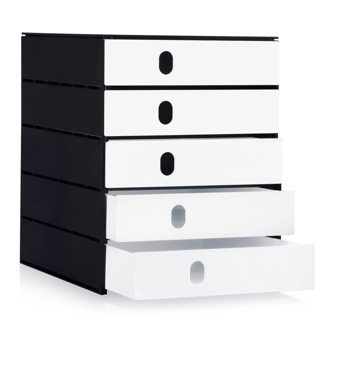 STYRO Schubladenbox Styroval pro black & white