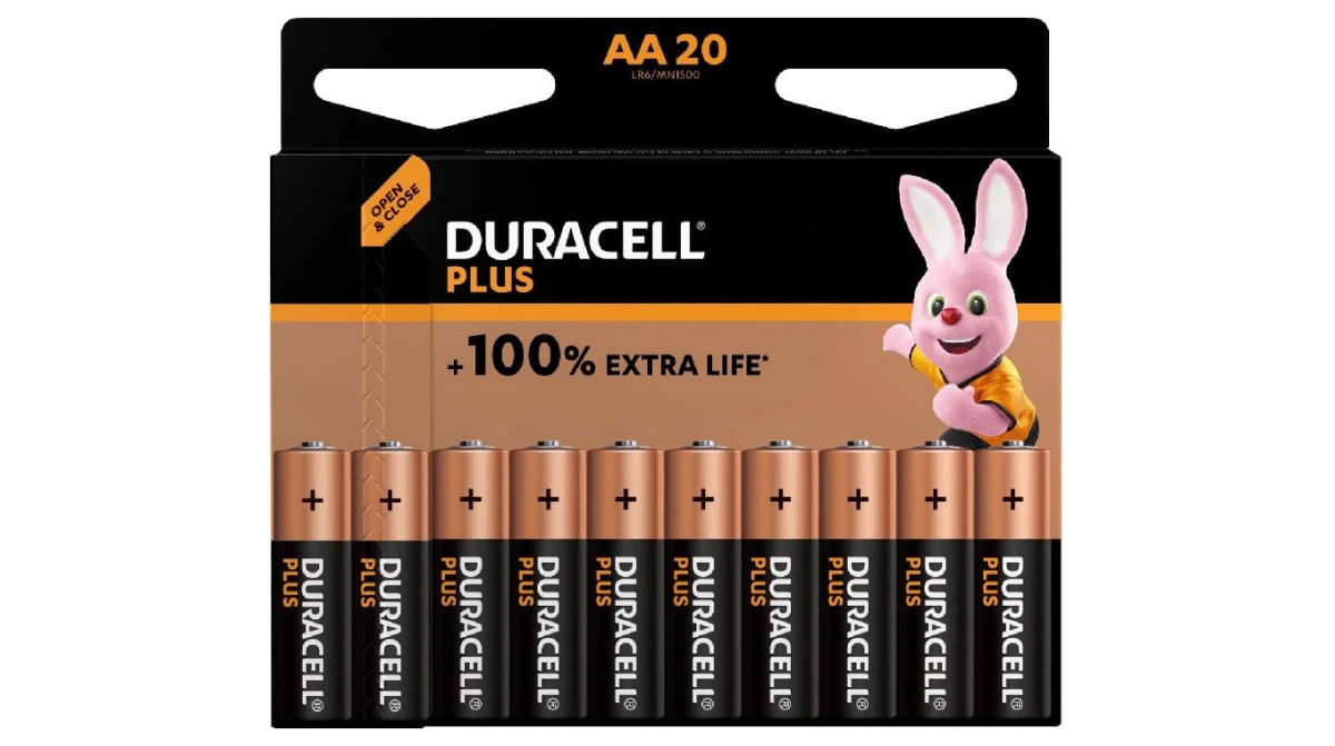 DURACELL Plus Power AA Batterien 20 Stück