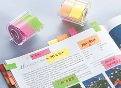 YAMATO Haftnotizrolle Memoc Roll Tape