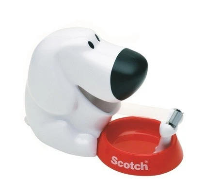 SCOTCH Dispenser Hund weiss