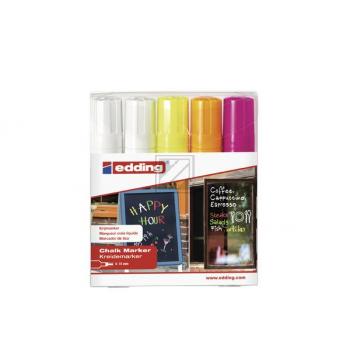 EDDING Windowmarker 4090 4-15mm 4090 E-5 5 Farben ass.