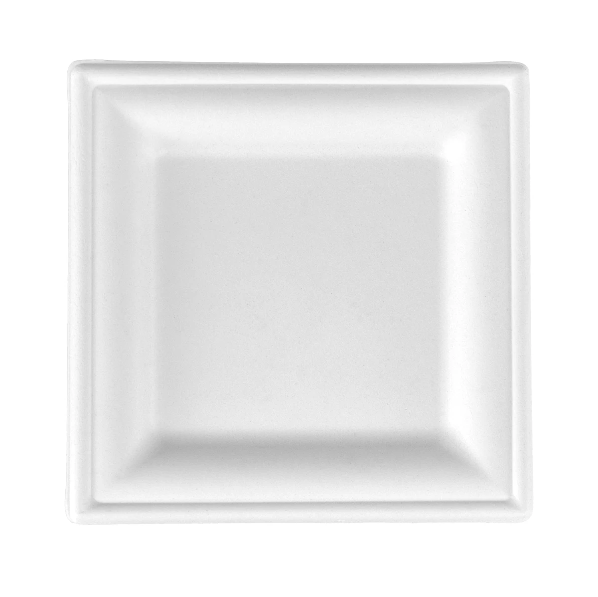 Einweg-Teller quadratisch, 125 Stück