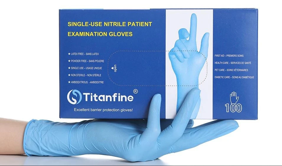 TITANFINE Nitrilhandschuhe Gr. M, 100 Stück