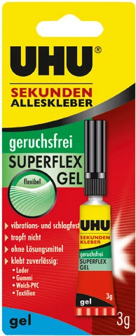 UHU Sekundenkleber - Superflex Gel 3 g