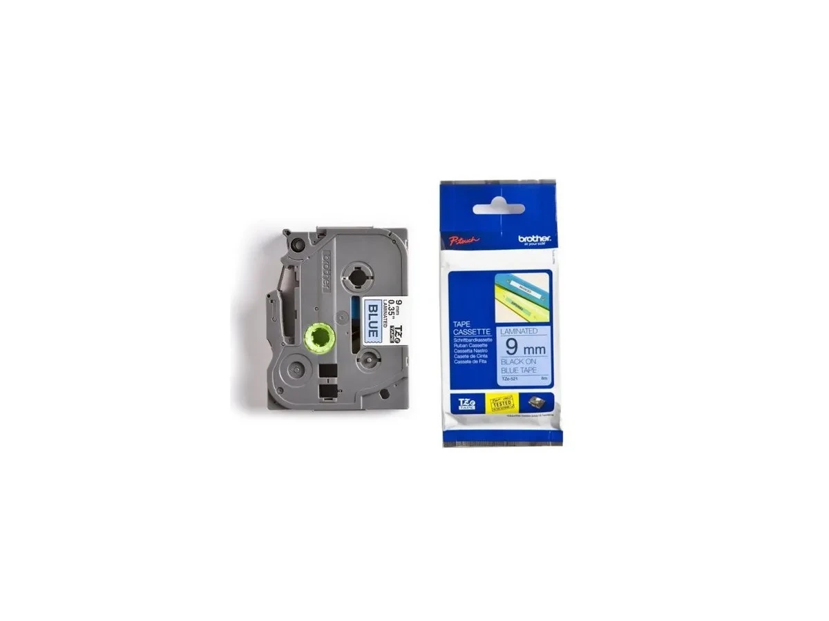 BROTHER P-TOUCH® TZe-521 Schriftband, 9 mm x 8 m