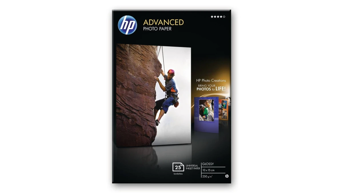 HP Advanced Glossy Photo 10 x 15 cm - 25 Blatt